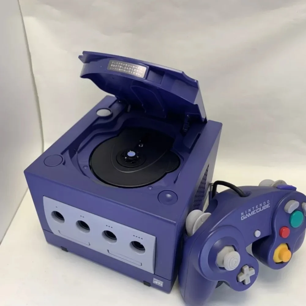Nintendo Purple GameCube Console Iconic Design